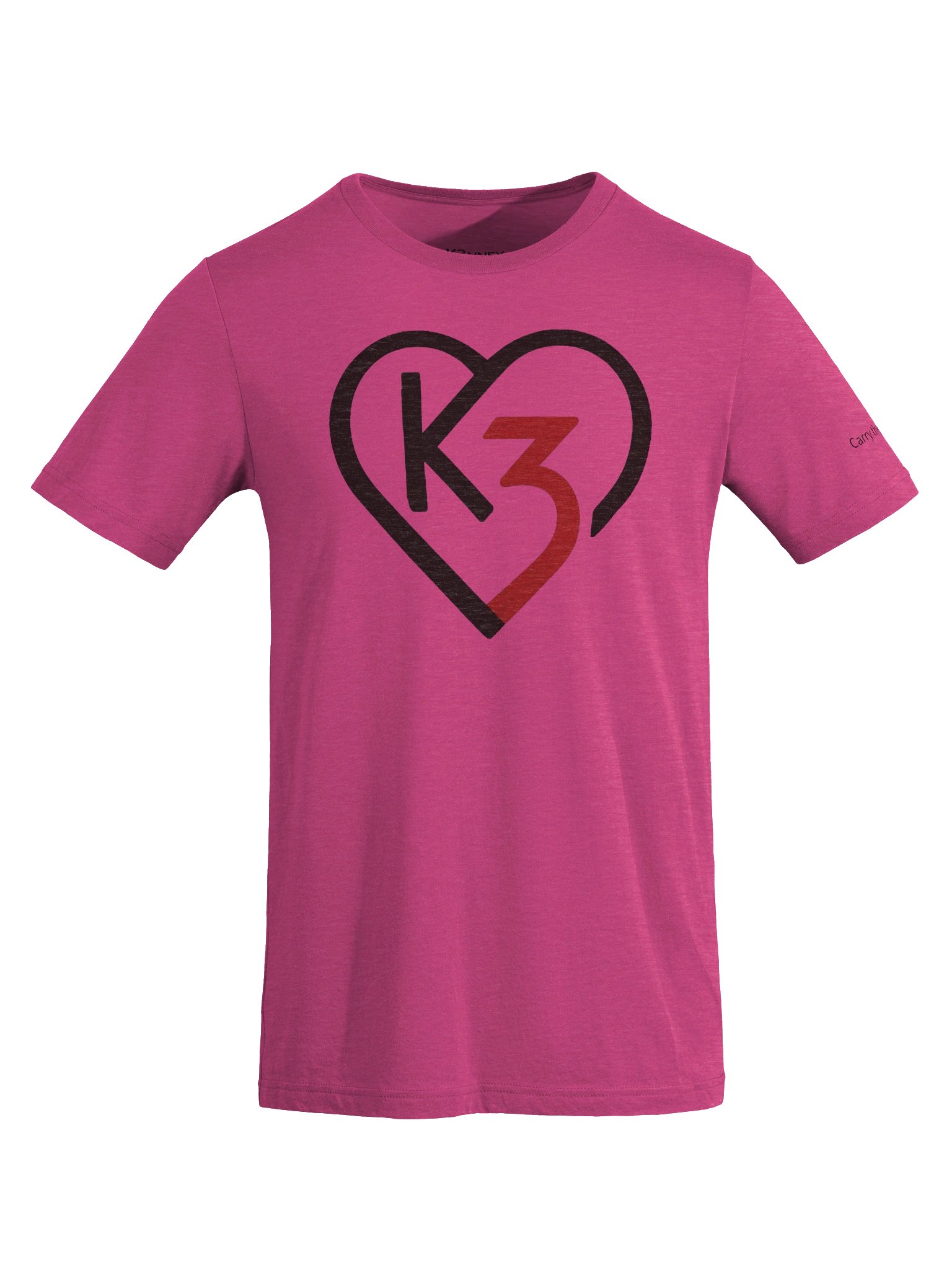 Carry the Feeling™ | Heartmark Tee | Black Logo product image (8)