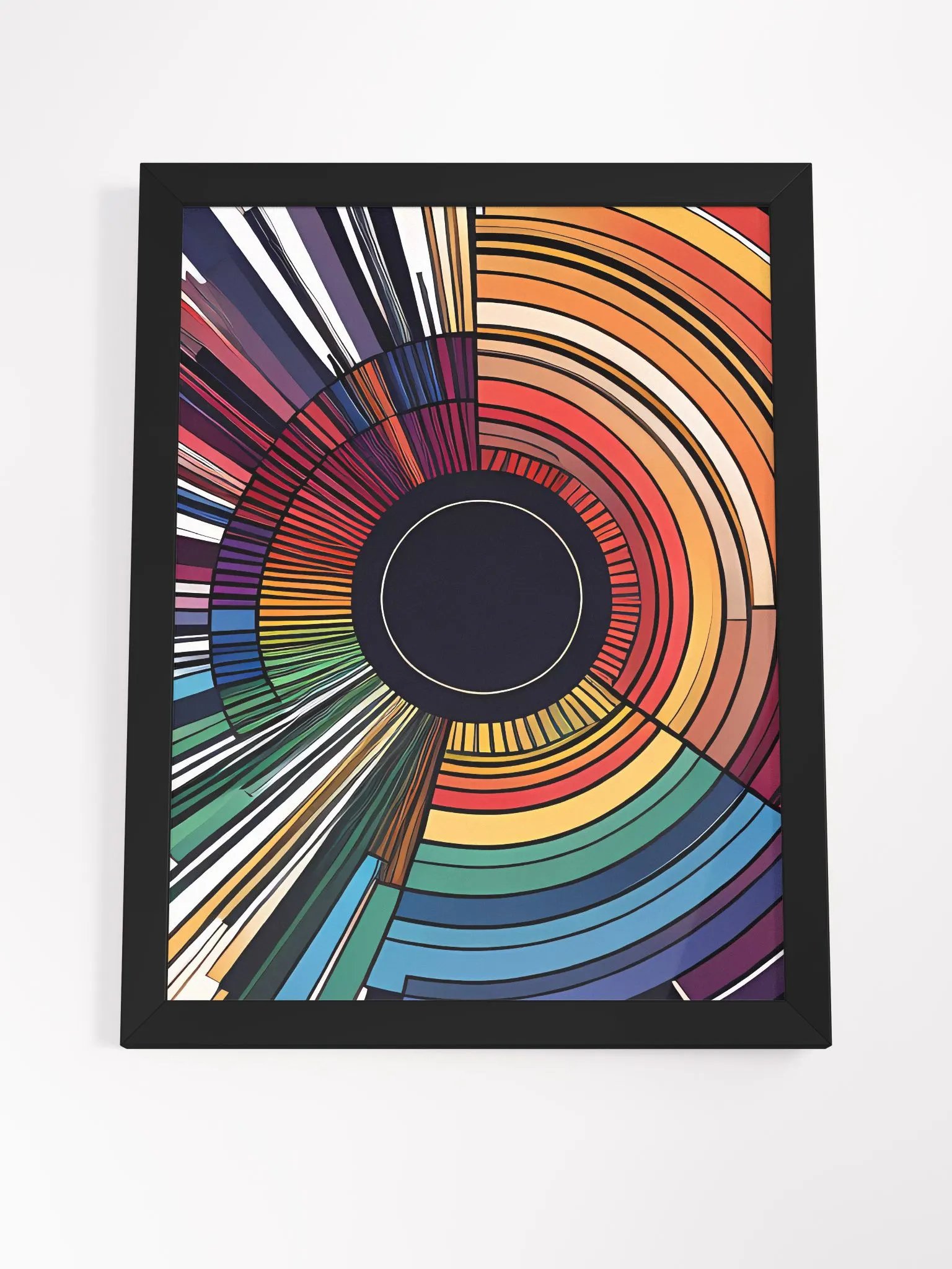 Vibrant Spectrum Framed Art with Symbolism product image (62)
