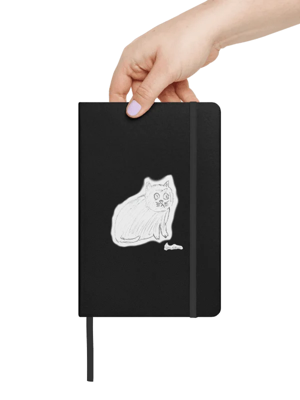 CPTSD Cat Sketch Hardcover Journal product image (2)