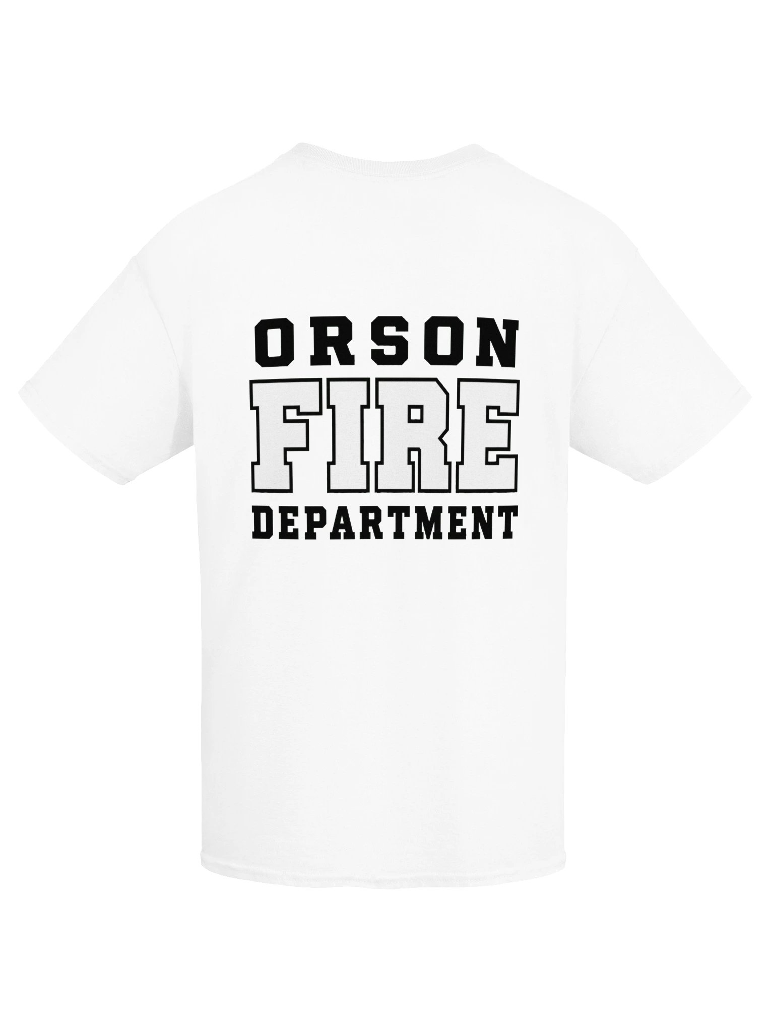Orson Fire Department – Orson Inspired T-Shirt | Black Print. product image (8)