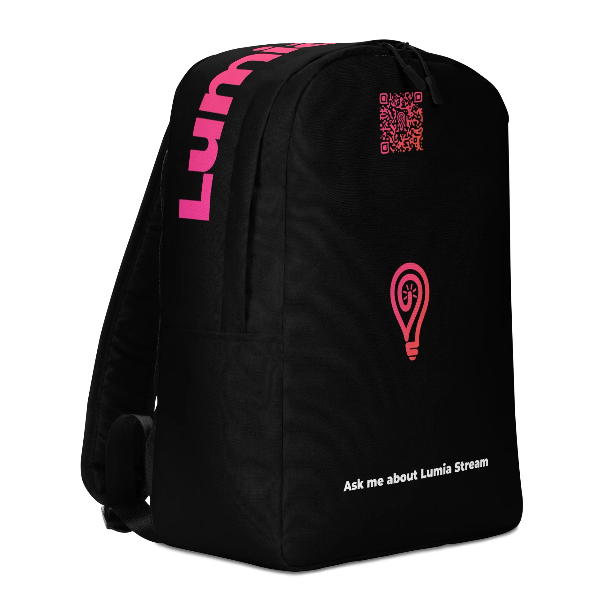 Ask me about Lumia Stream colored QR code Backpack product image (3)