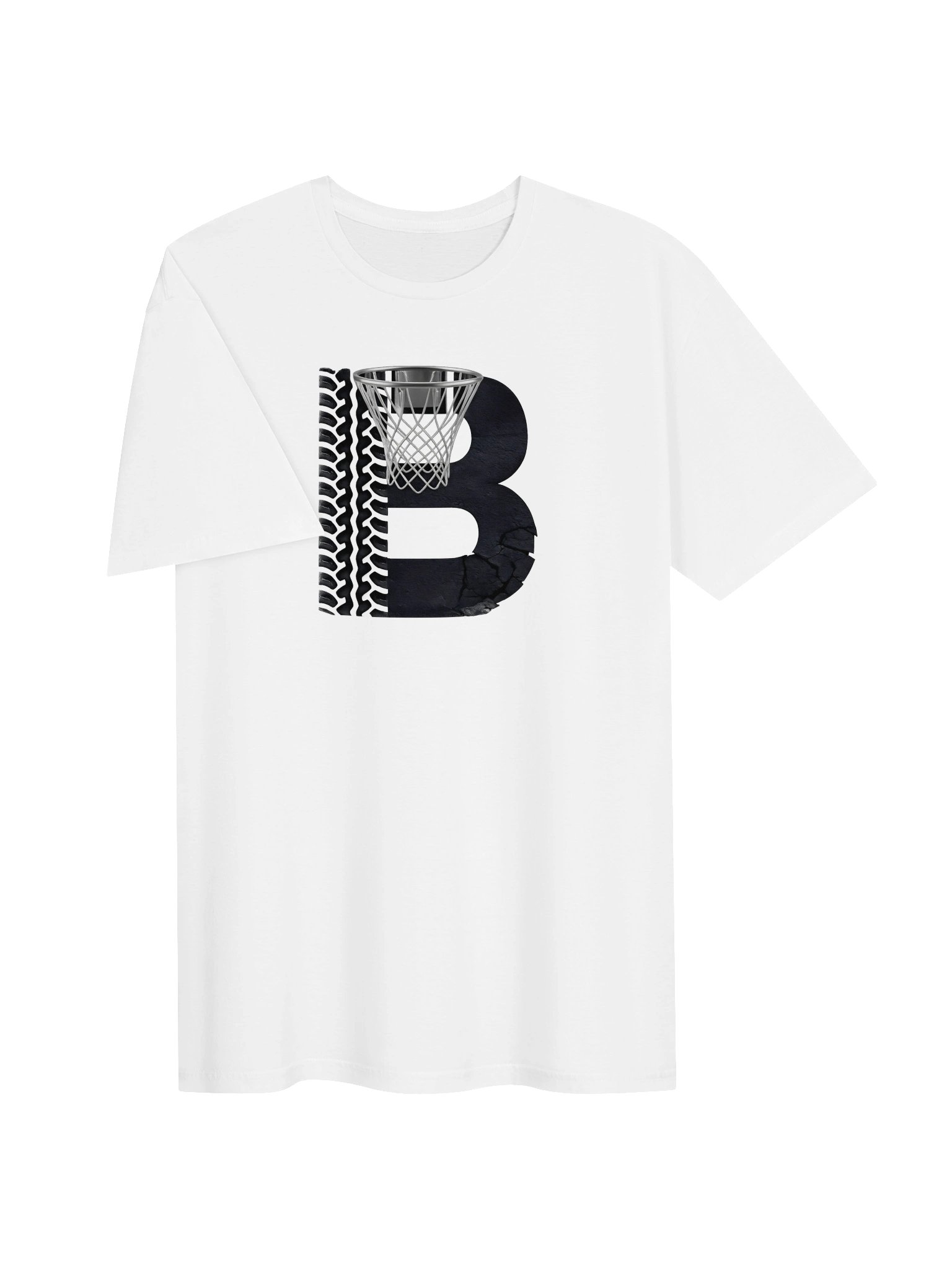Blacktop Brand B Basketball Hoop Tee product image (3)