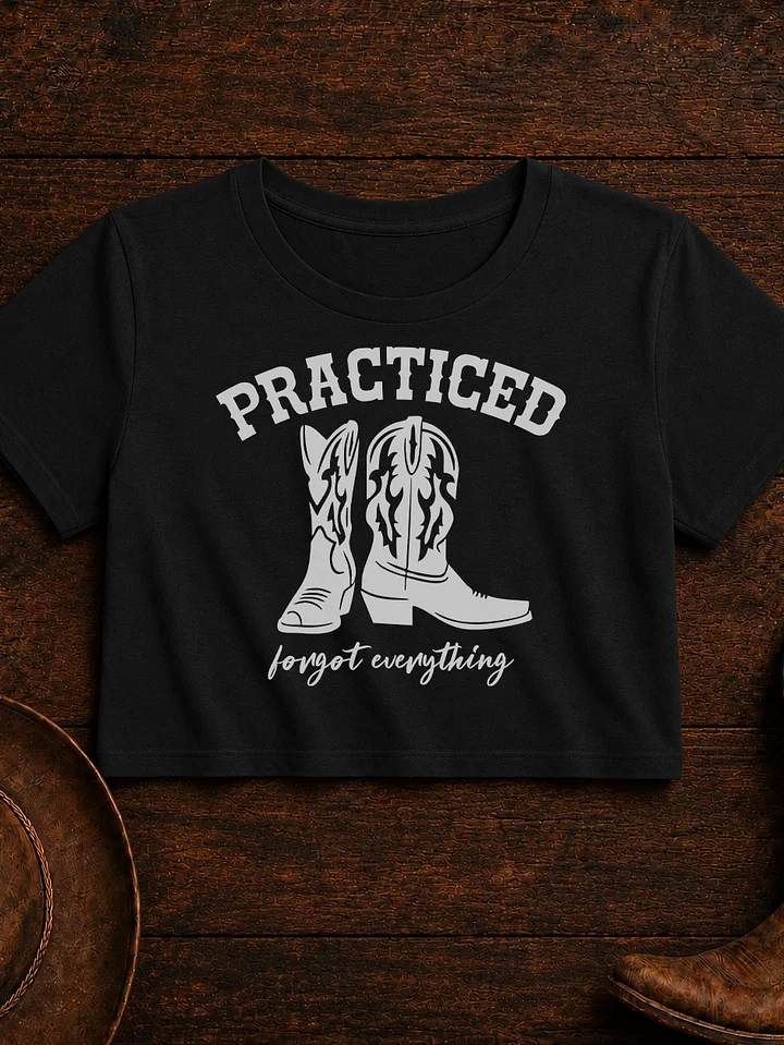 Practiced - Forgot Everything - Crop Top product image (1)