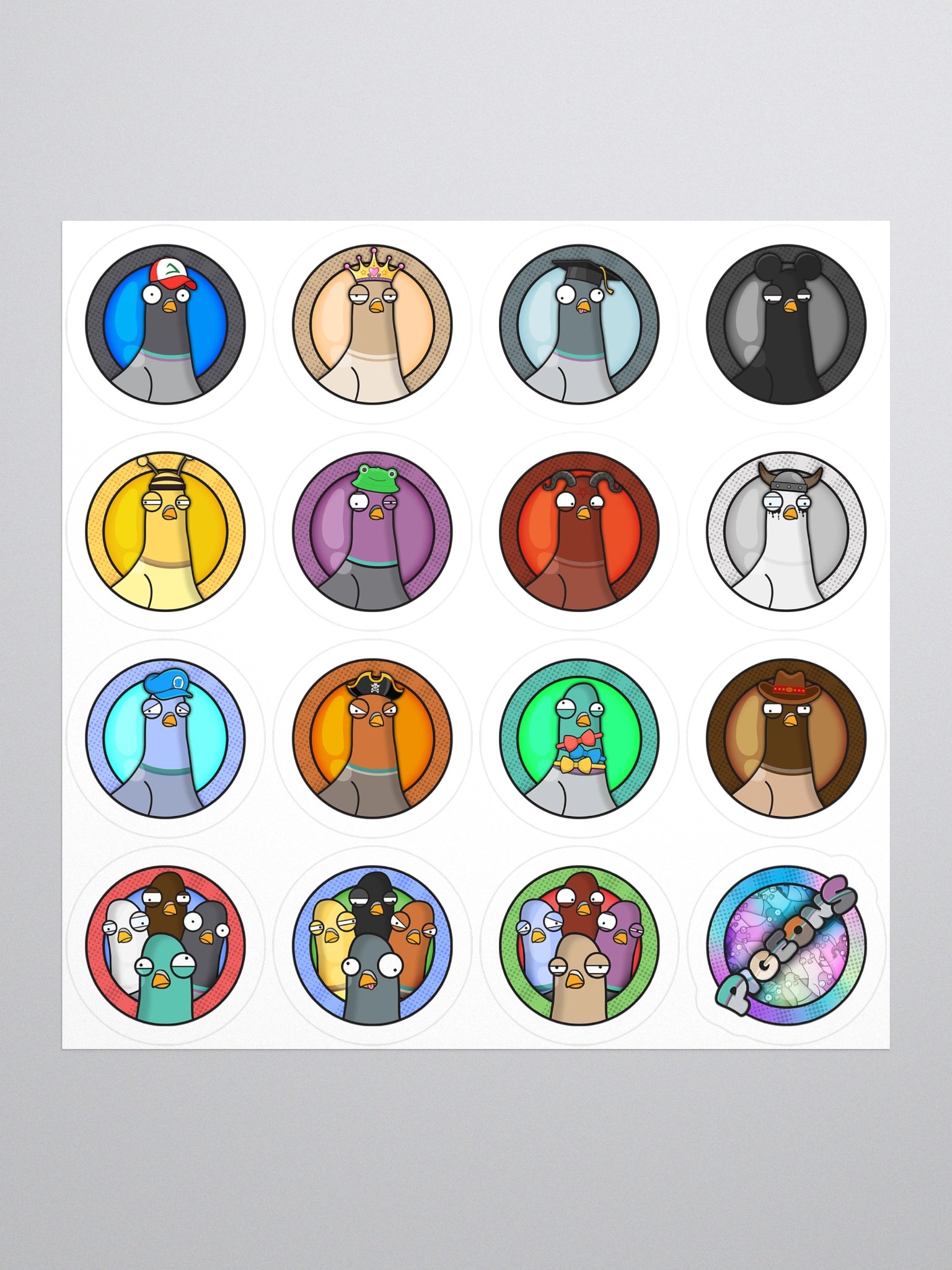 Pigeon Stickers (2026) product image (1)