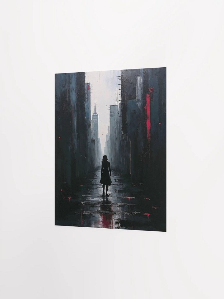 Lone Descent Matte Poster product image (15)
