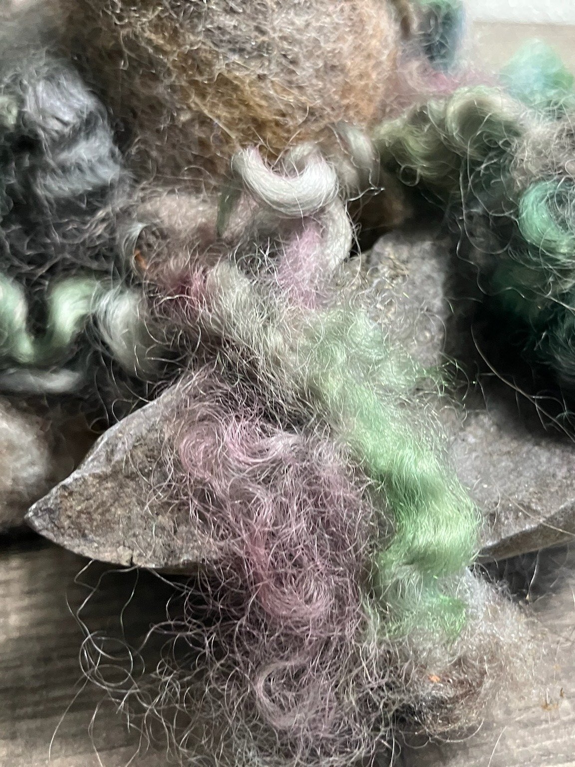 18.5" Sculptured Needle Felted Jewelry Tree – Poseable Earthy Boho Heirloom product image (10)