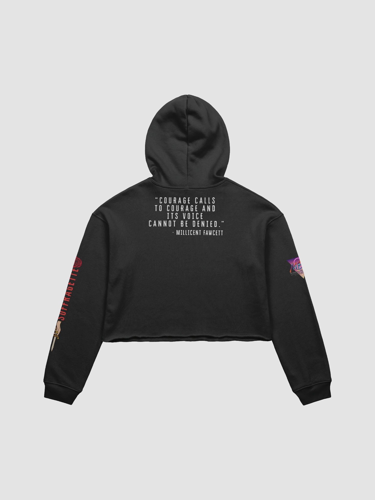 Misbehaving Women Redux Crop Hoodie product image (5)