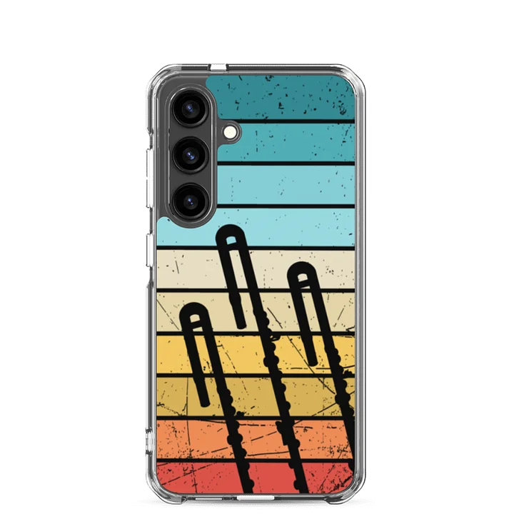 Retro Abstract - Samsung Phone Case - Bass Flute product image (7)