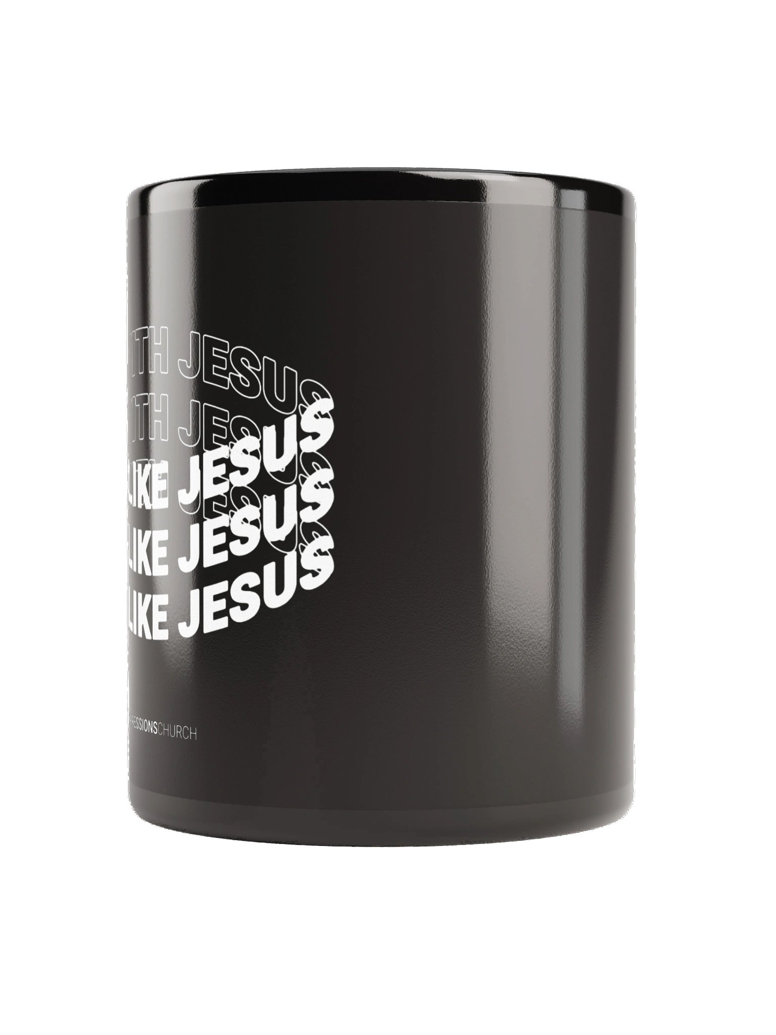 Love Like Jesus Black Mug product image (3)
