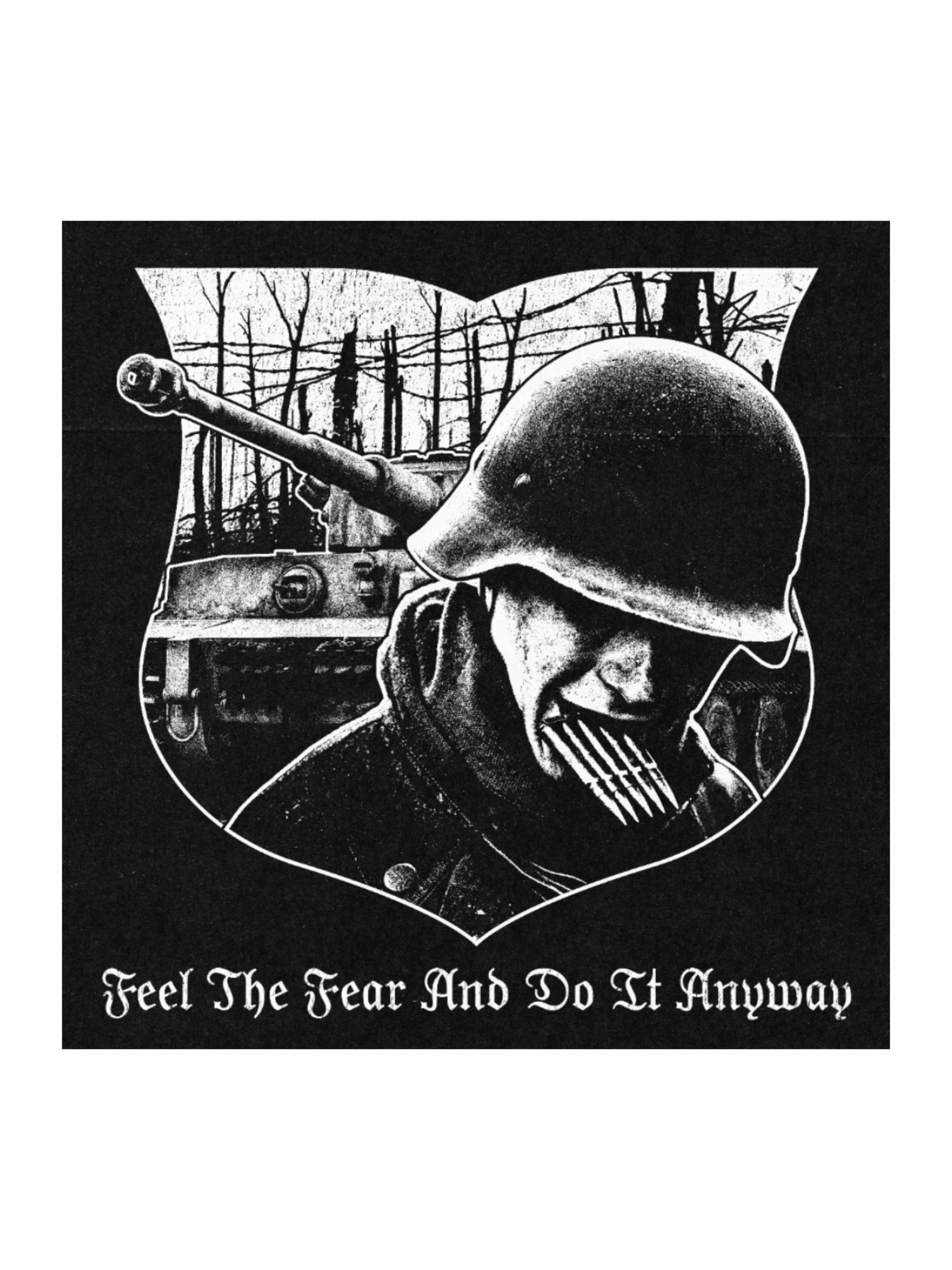 FEEL THE FEAR STICKER product image (2)