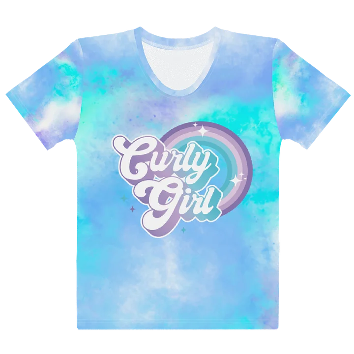 Curly Girl Tie-Dye Tee product image (1)
