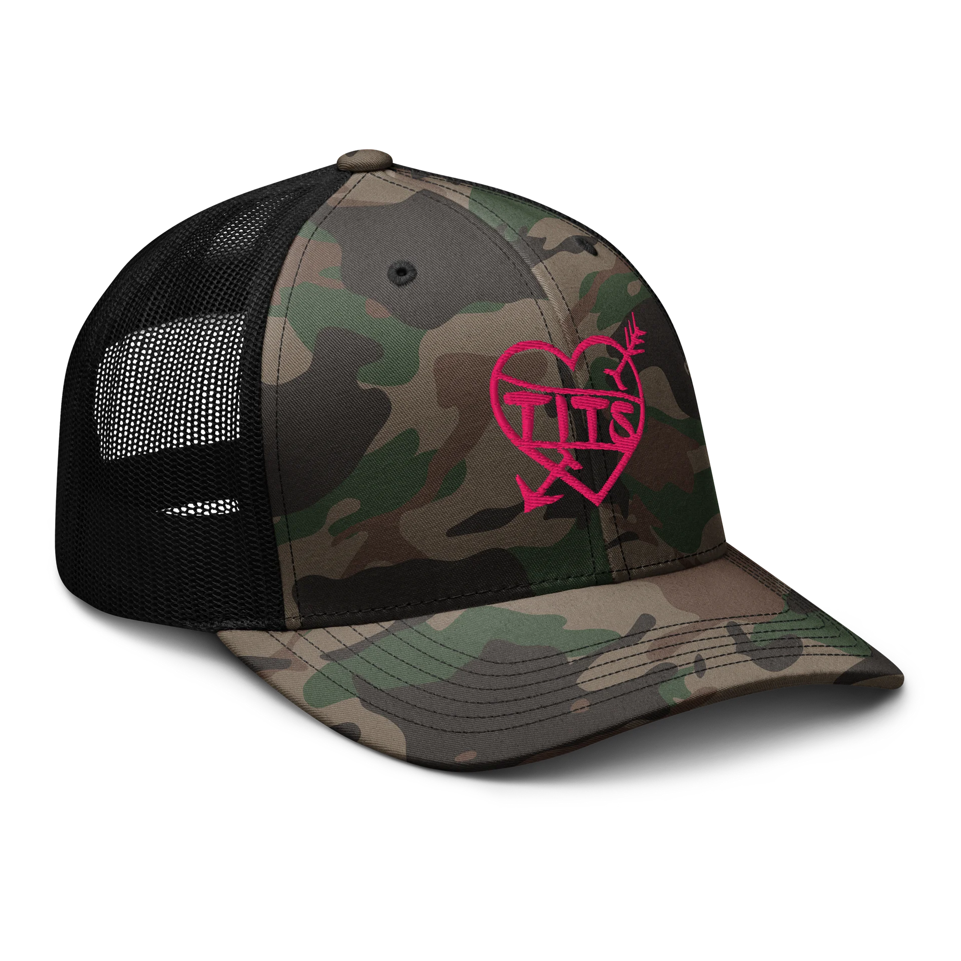 RECRUIT PINK Camo Trucker Hat product image (6)