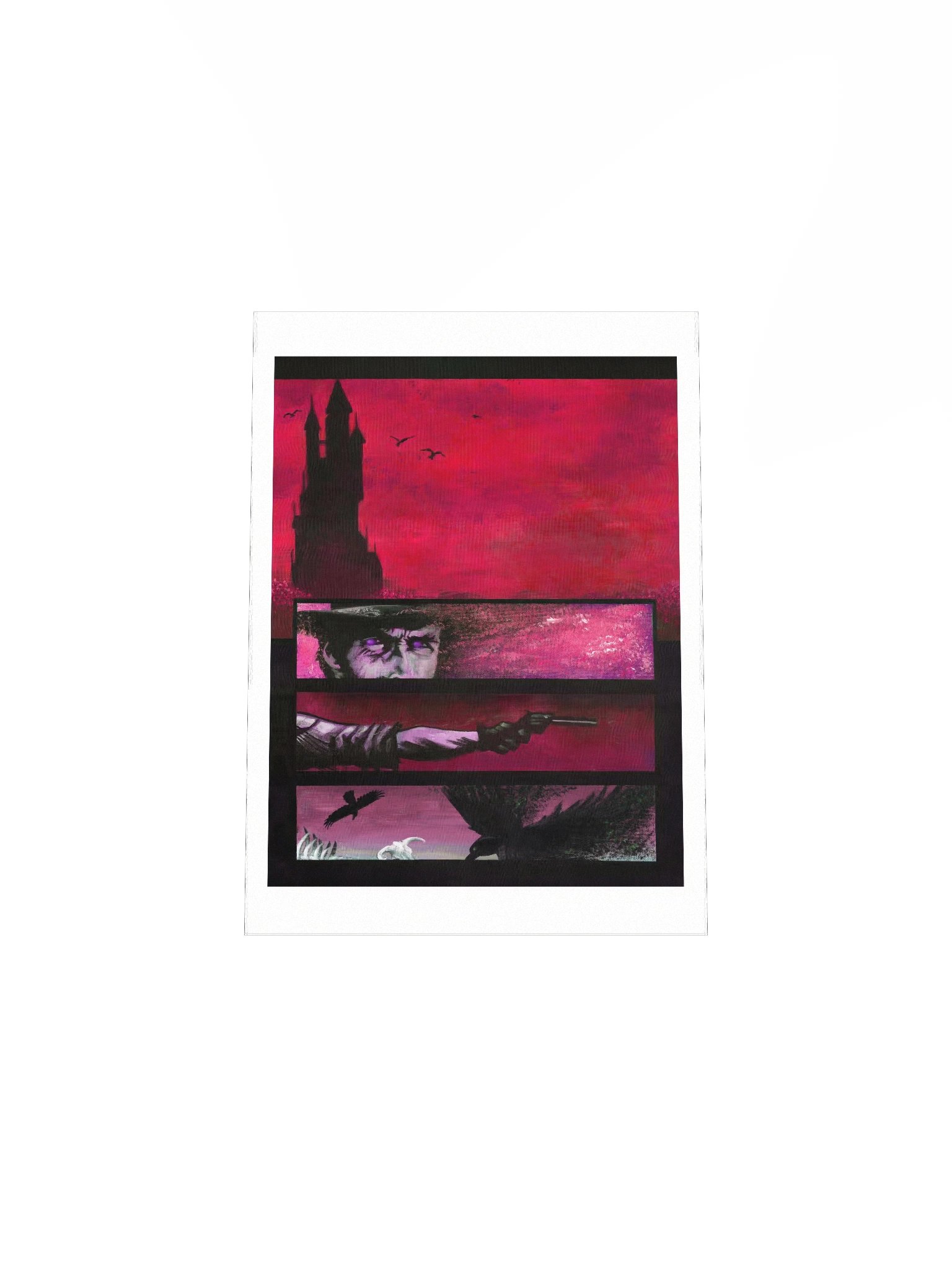 Dark Tower print (red) product image (27)