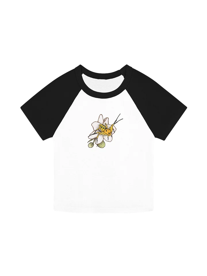 pikachu crab spider raglan crop product image (2)