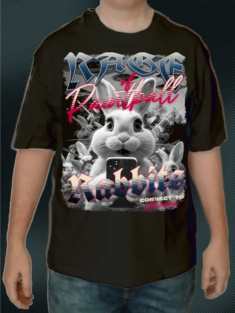 #AlienSelfie Vintage oversize tee product image (3)