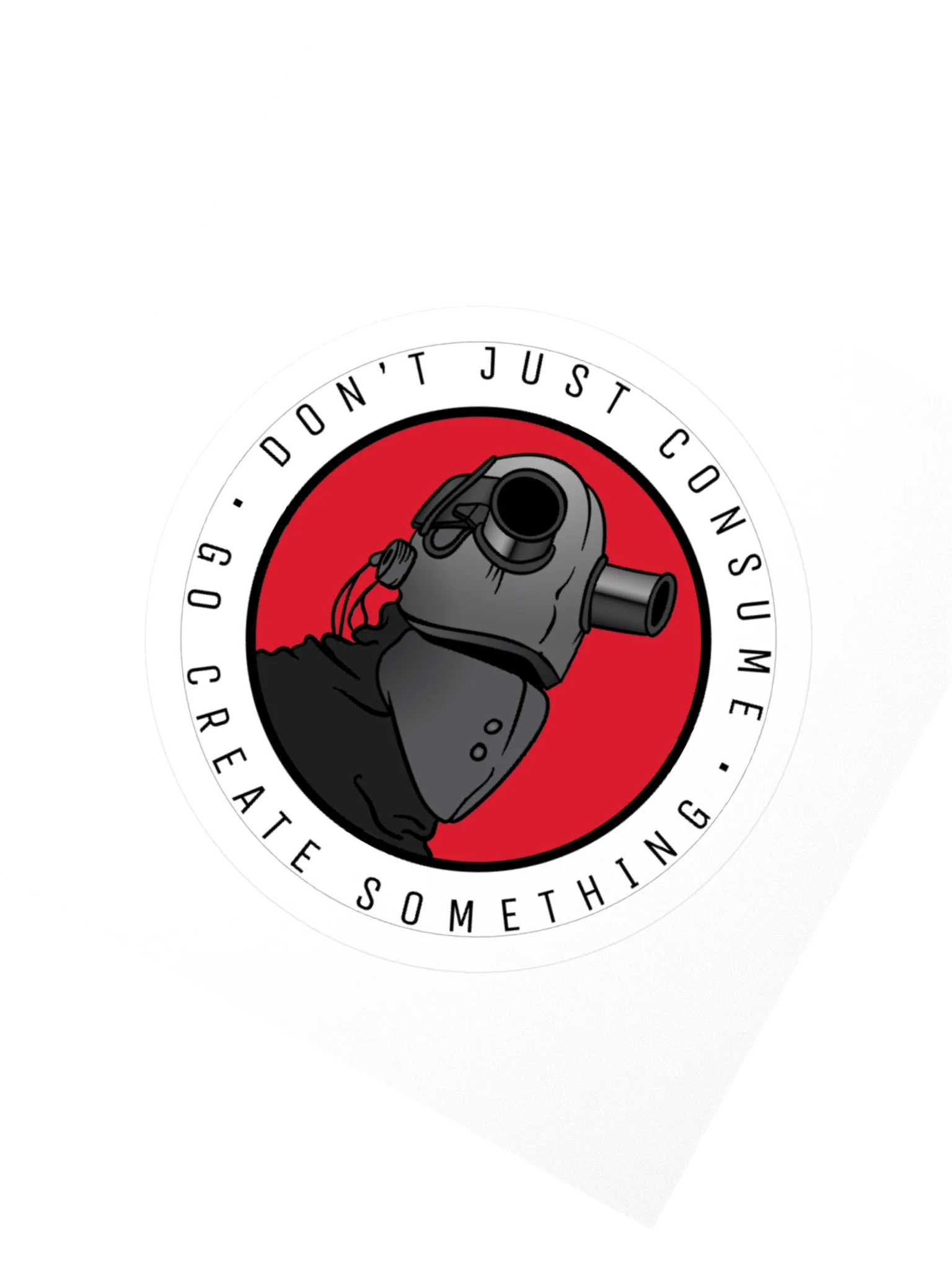 Sticker - Don't just consume, go create something. product image (2)