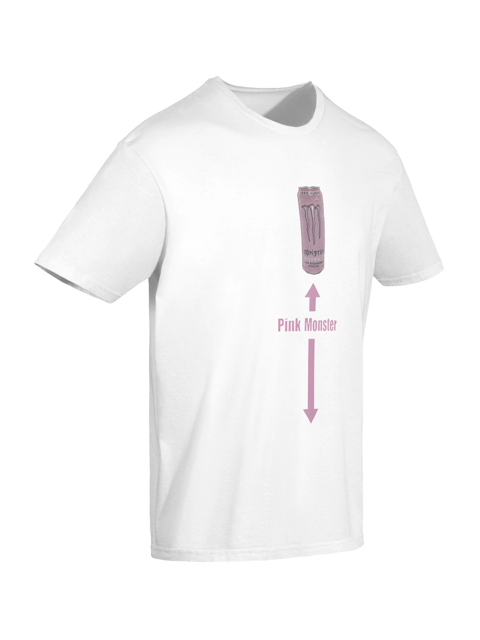 Pink Monster Energy Drink T-Shirt product image (7)