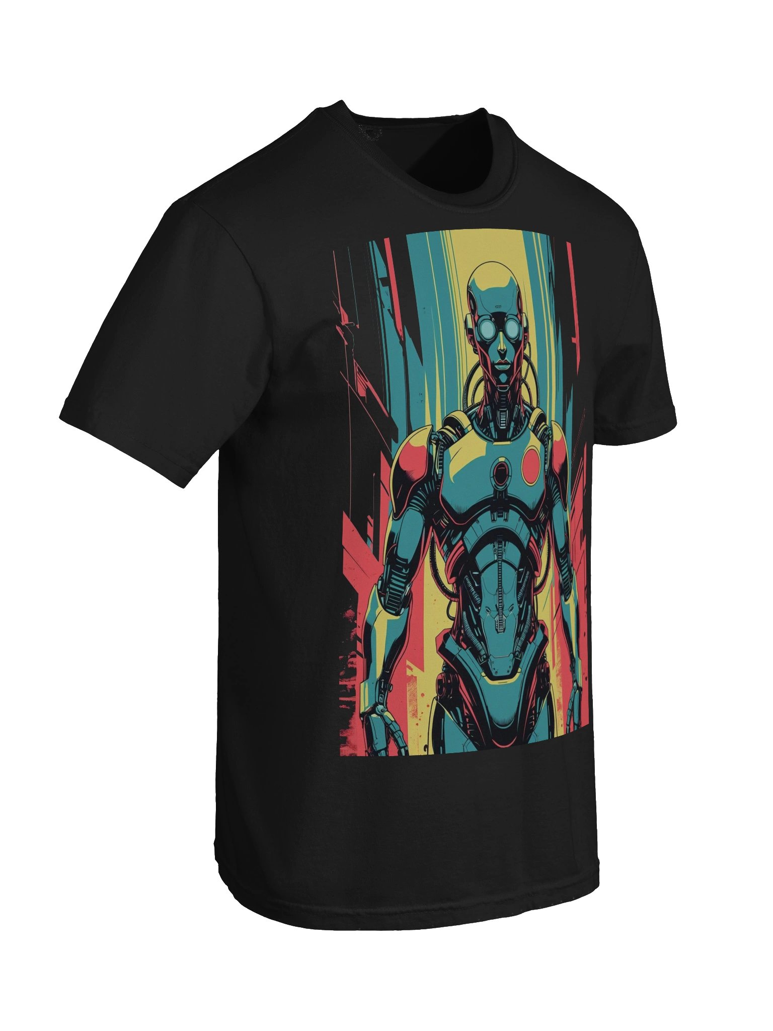 Cyber Bounty Hunter Heavyweight T-Shirt product image (4)