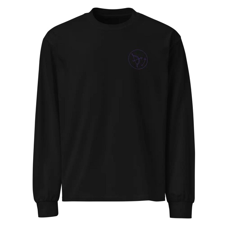 Starry Sagittarius Constellation Long Sleeve Shirt product image (1)