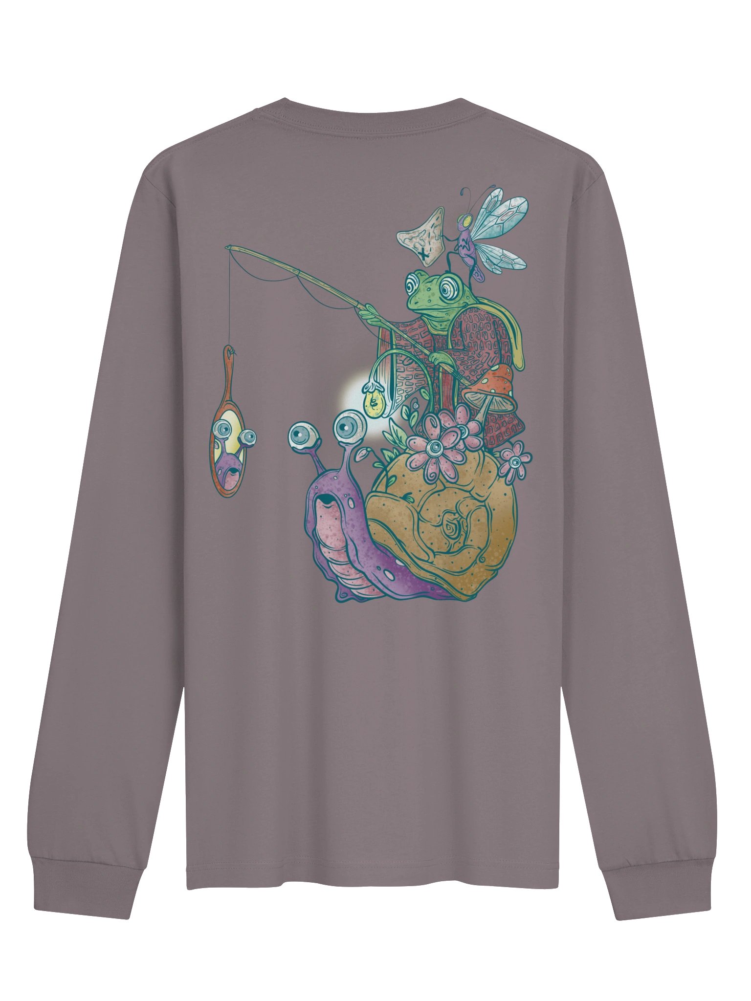 Snail - Bella+Canvas Supersoft Women's Long Sleeve T-Shirt product image (4)