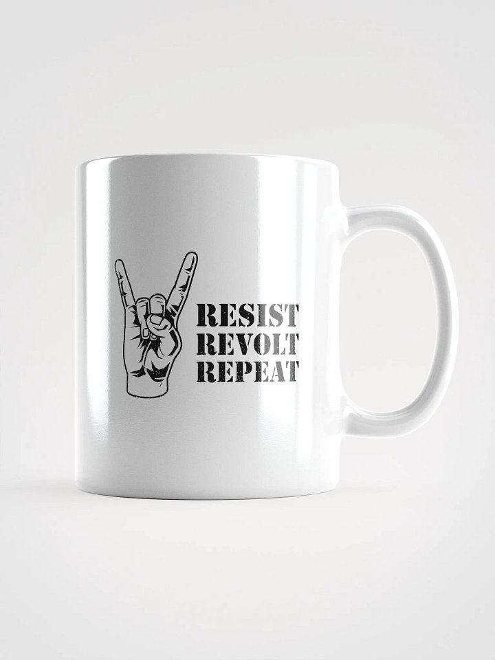 Rock On! Resist Revolt Repeat Coffee Mug product image (1)