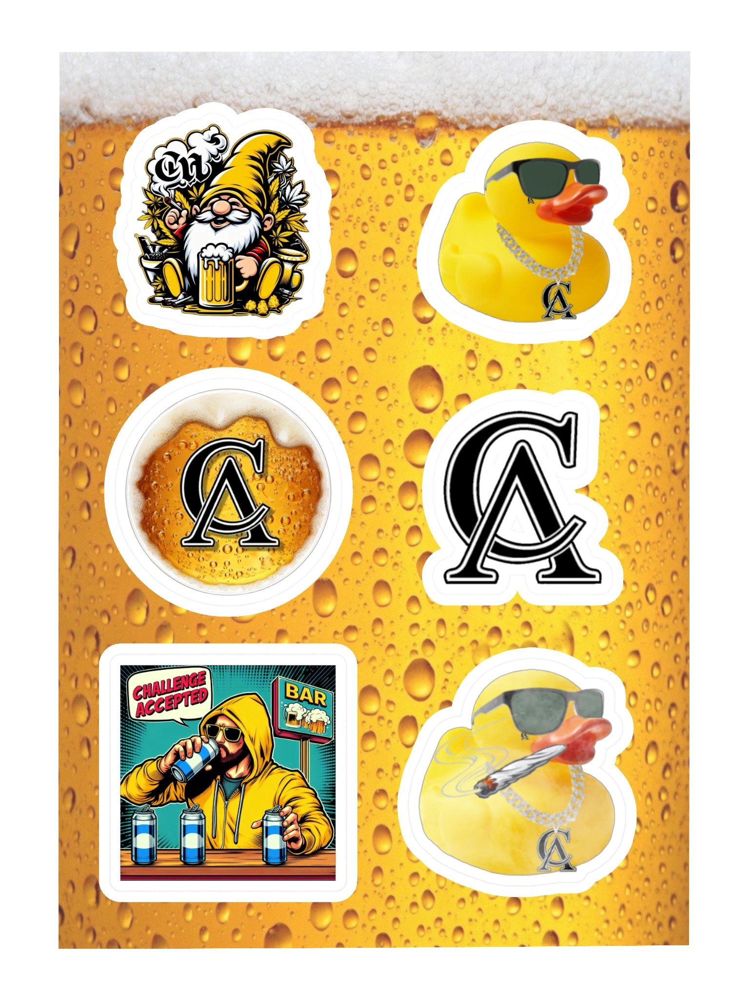CA STICKER SHEET #1 product image (3)