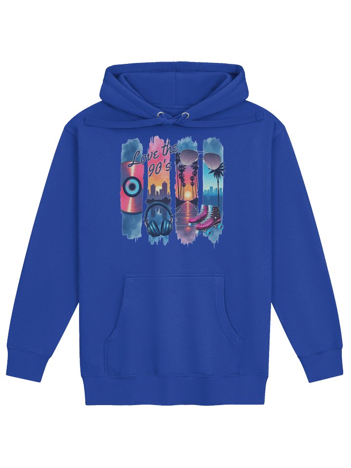 Love the 90’s Retro Neon Hoodie product image (4)