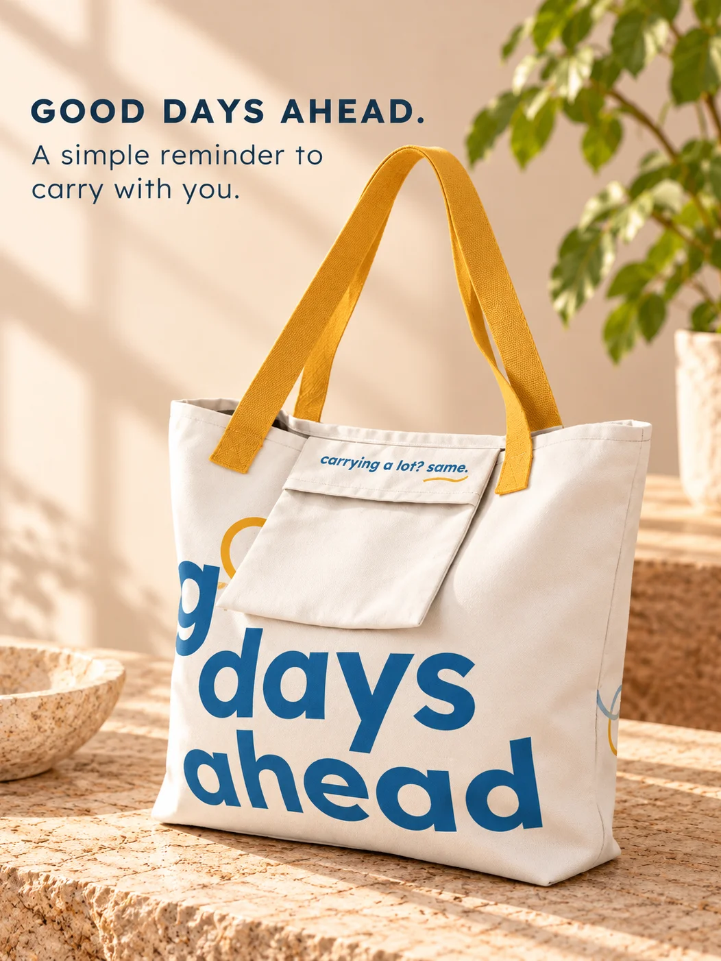 Good Days Ahead Tote Bag product image (2)