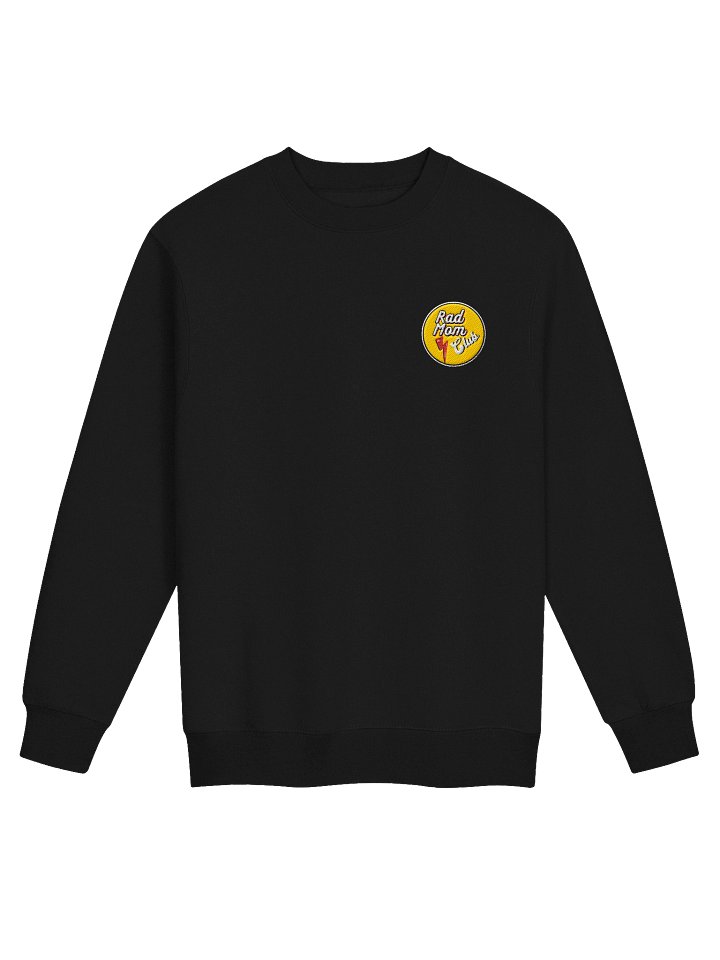 Rad Mom Club Embroidered Crew Neck Sweatshirt product image (1)