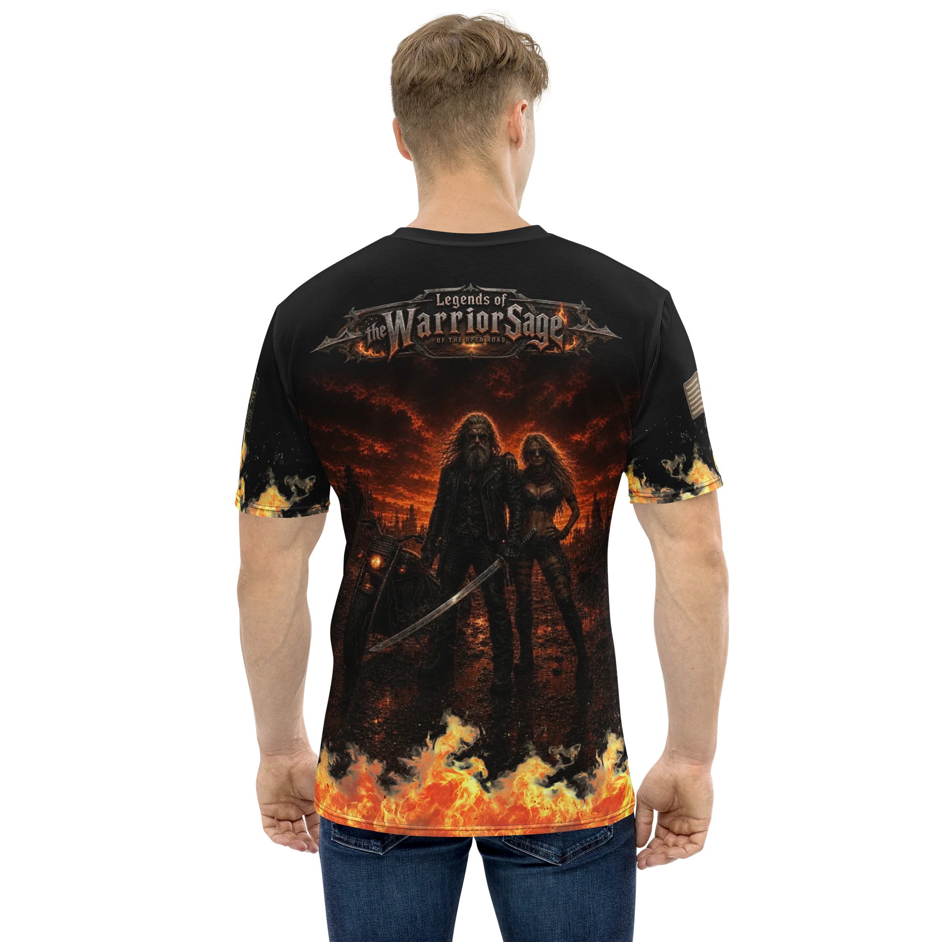 Legends of the Warrior Sage MötoGraffitti Tee product image (1)