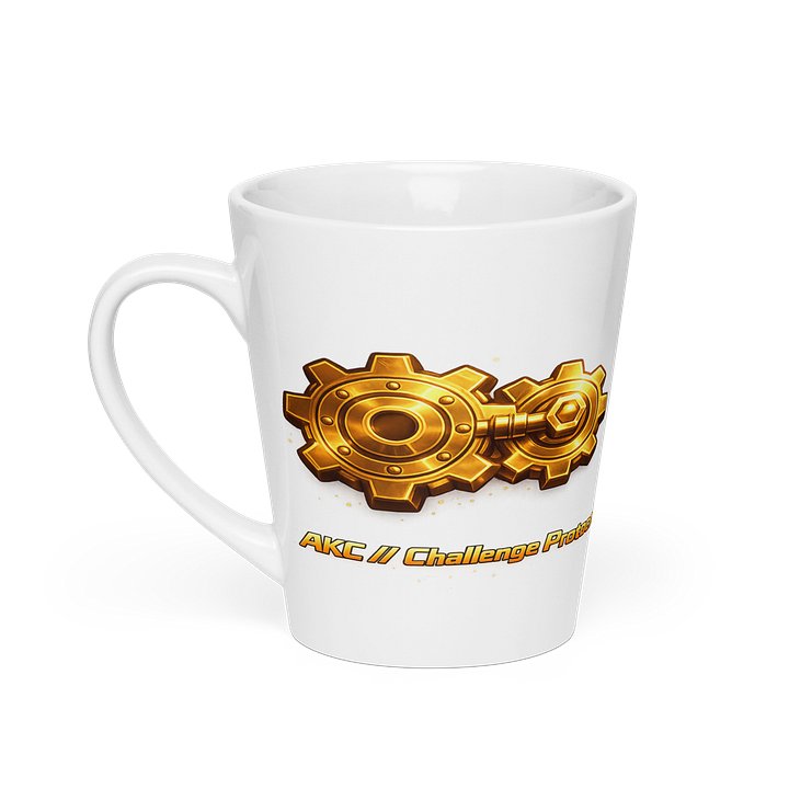 • AKC // Challenge Protocol Latte Mug | Challenge Day Thursday | Arkfall Kitty Collective product image (1)