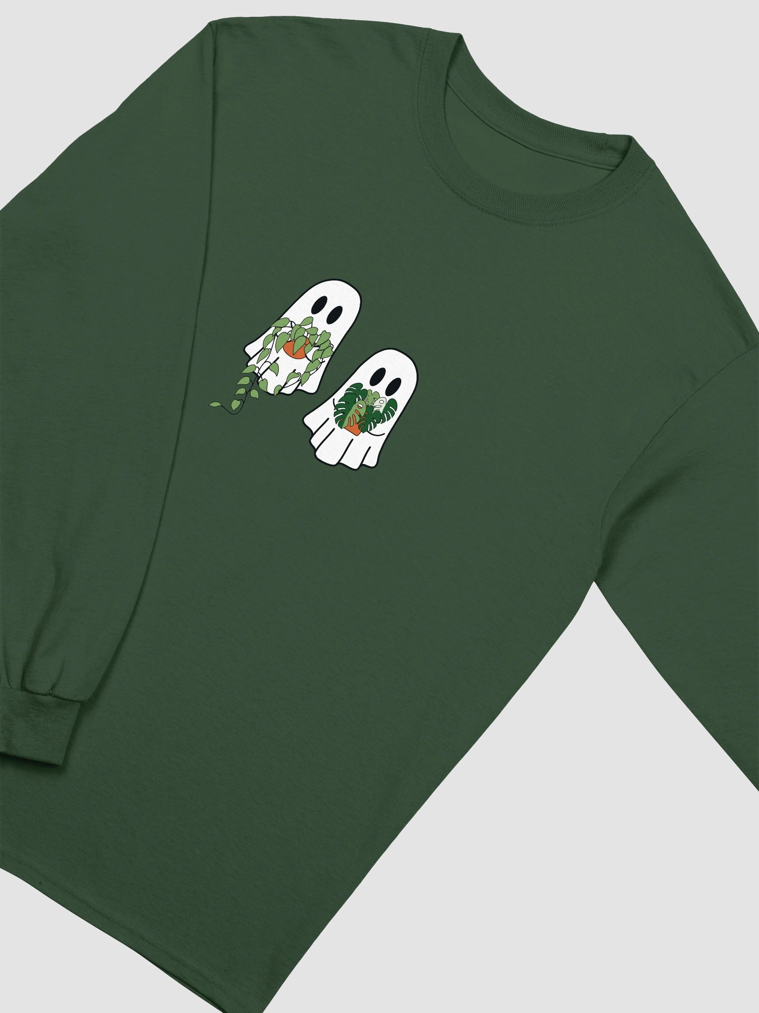 plant ghosties printed long sleeve product image (1)