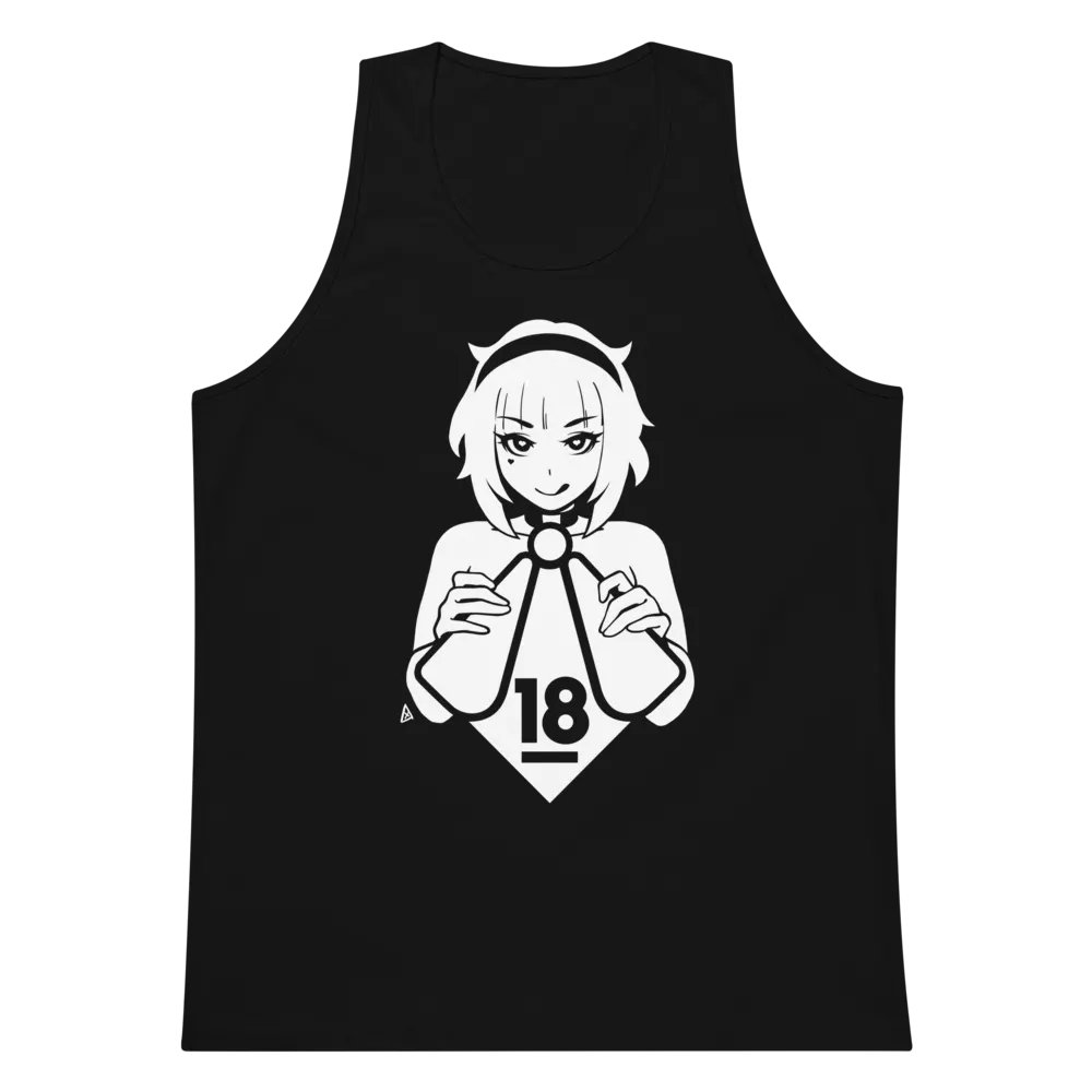 R18 - TANKTOP - BLACK/PINK product image (2)