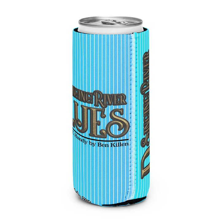Singing River Blues Title Stripe Can Cooler product image (11)