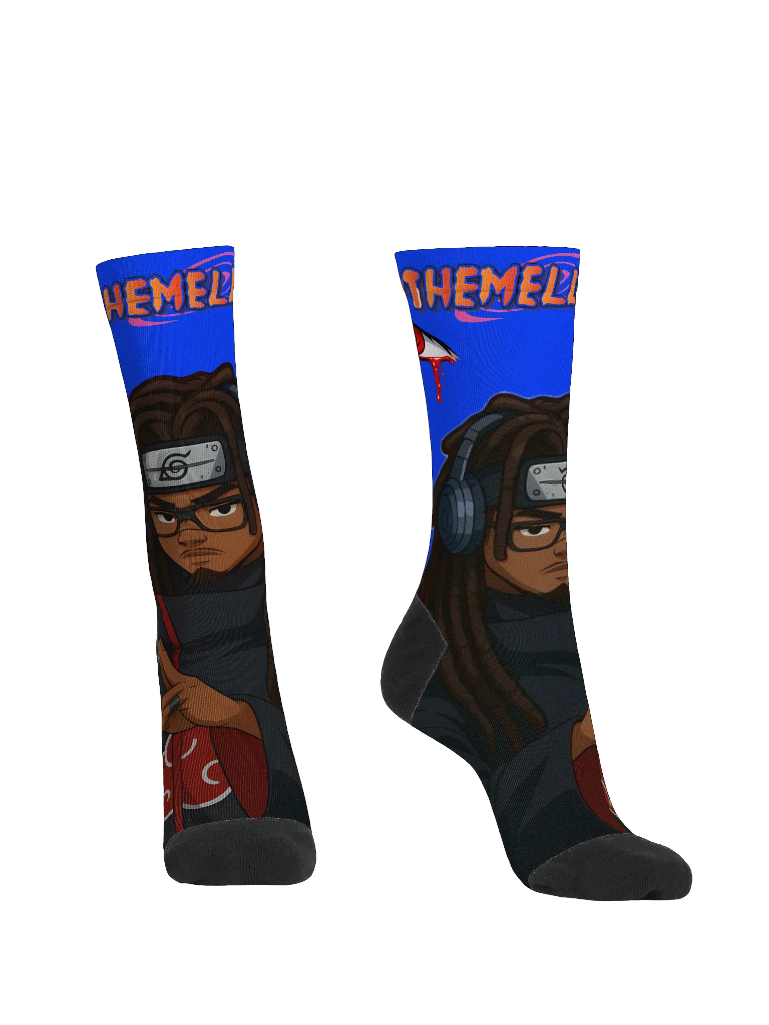 TheTTVTheMello420's Anime Crew Socks product image (2)