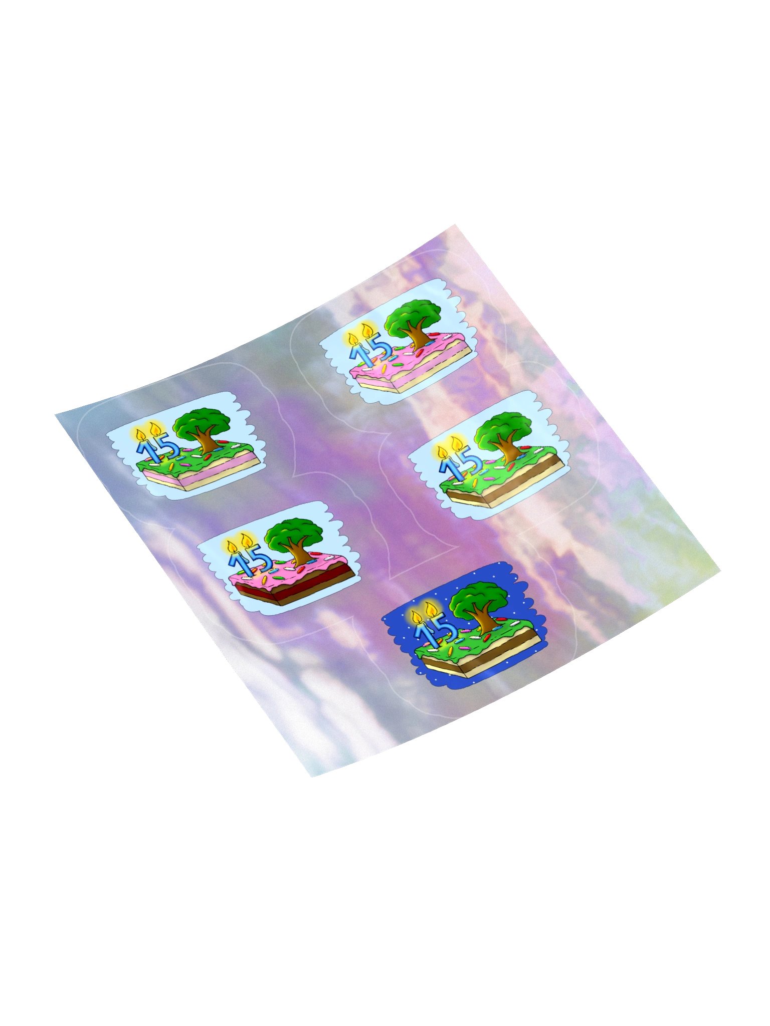 September 2026 Ltd. Holo Sticker Sheet product image (4)