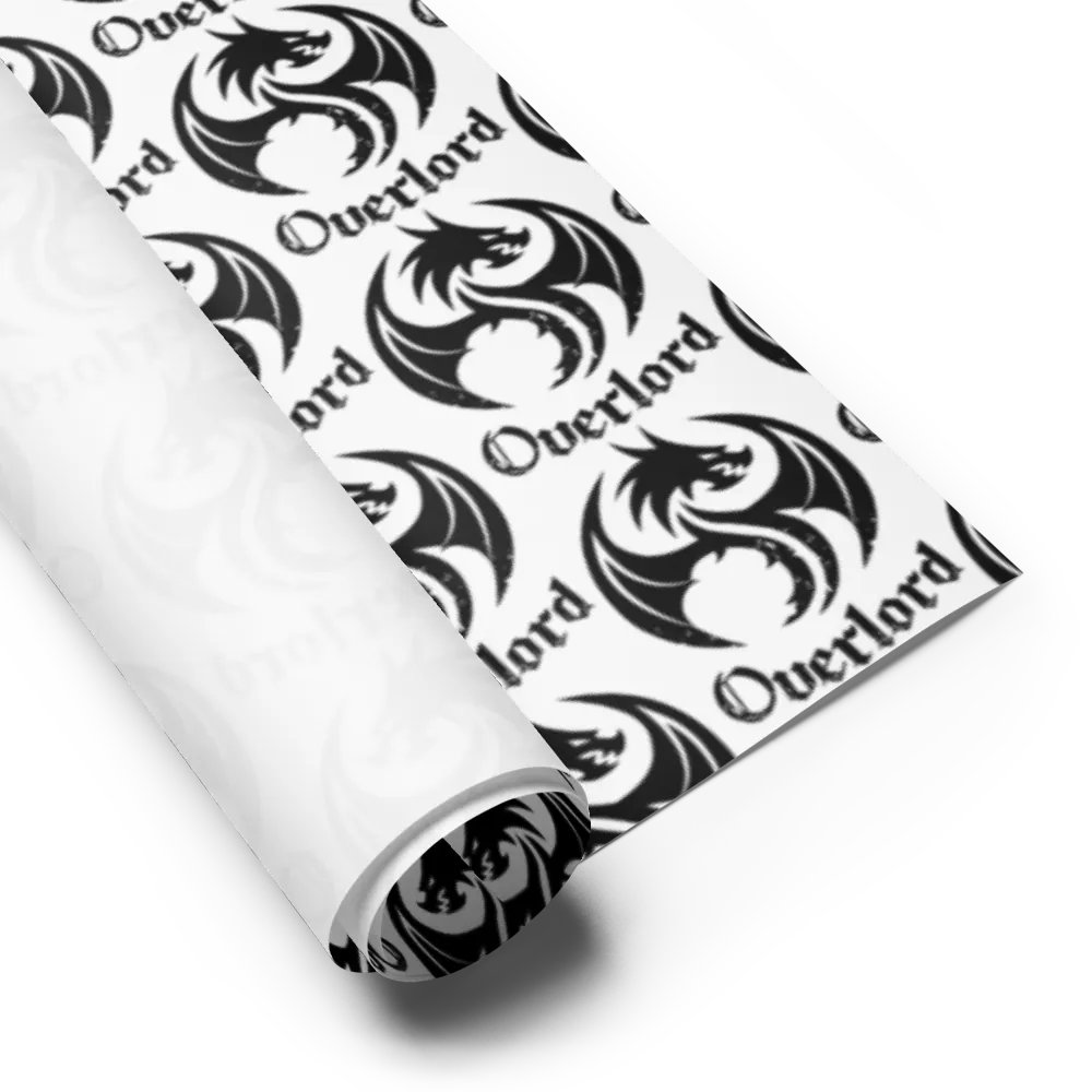 Overlord Wrapping Paper (Black) product image (6)