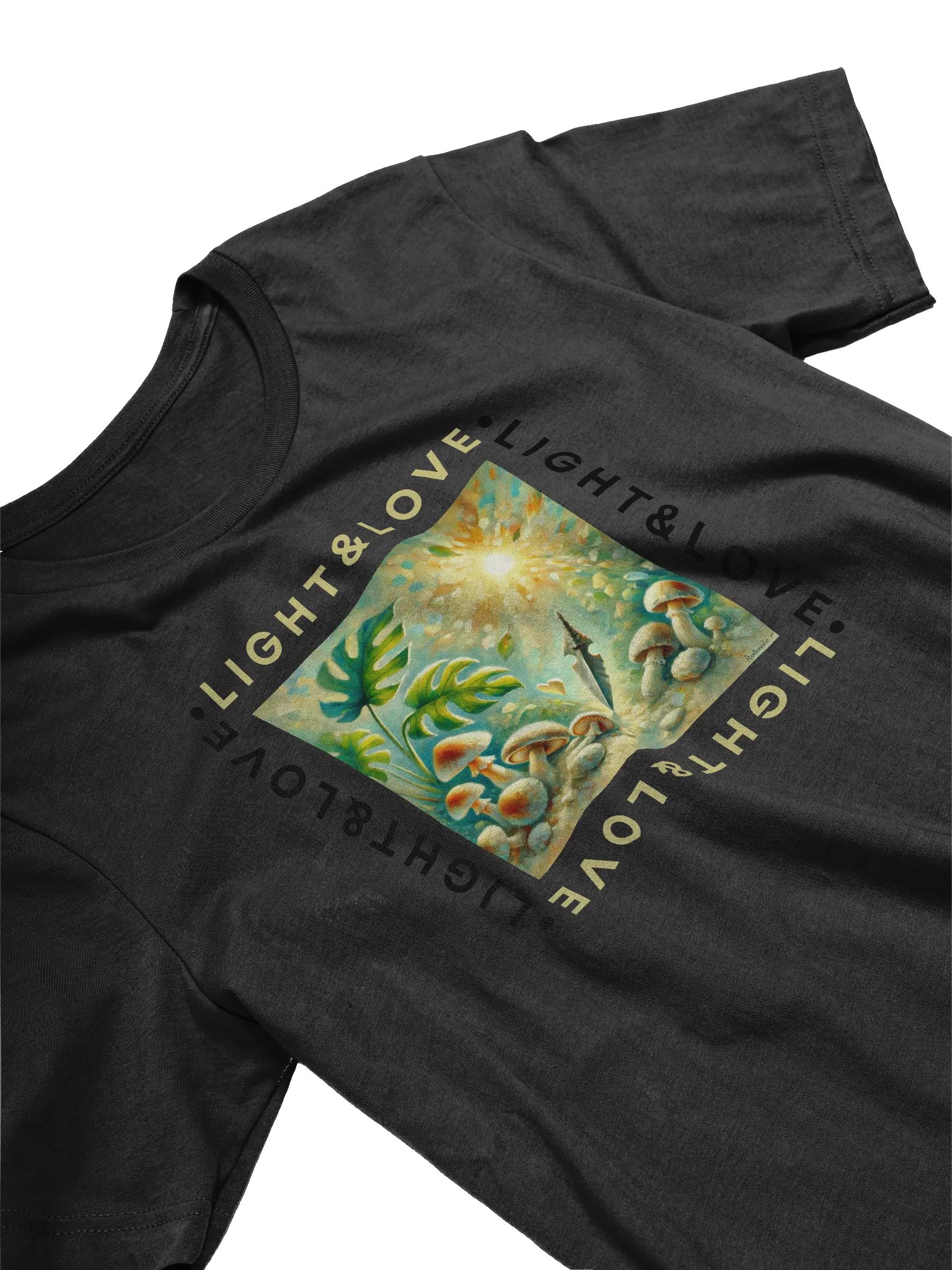 Light & Love Tee: Brush Strokes of Brilliance product image (4)
