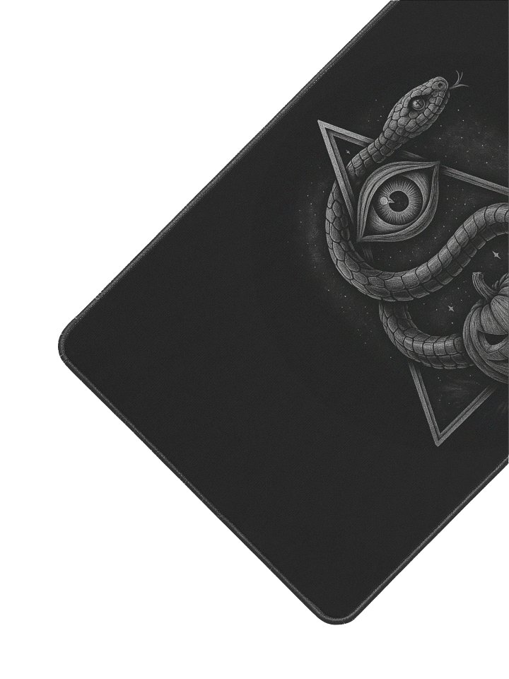 MIDNIGHT SHADE DESK MAT – 12"x22" [BLACK BACKGROUND] product image (2)
