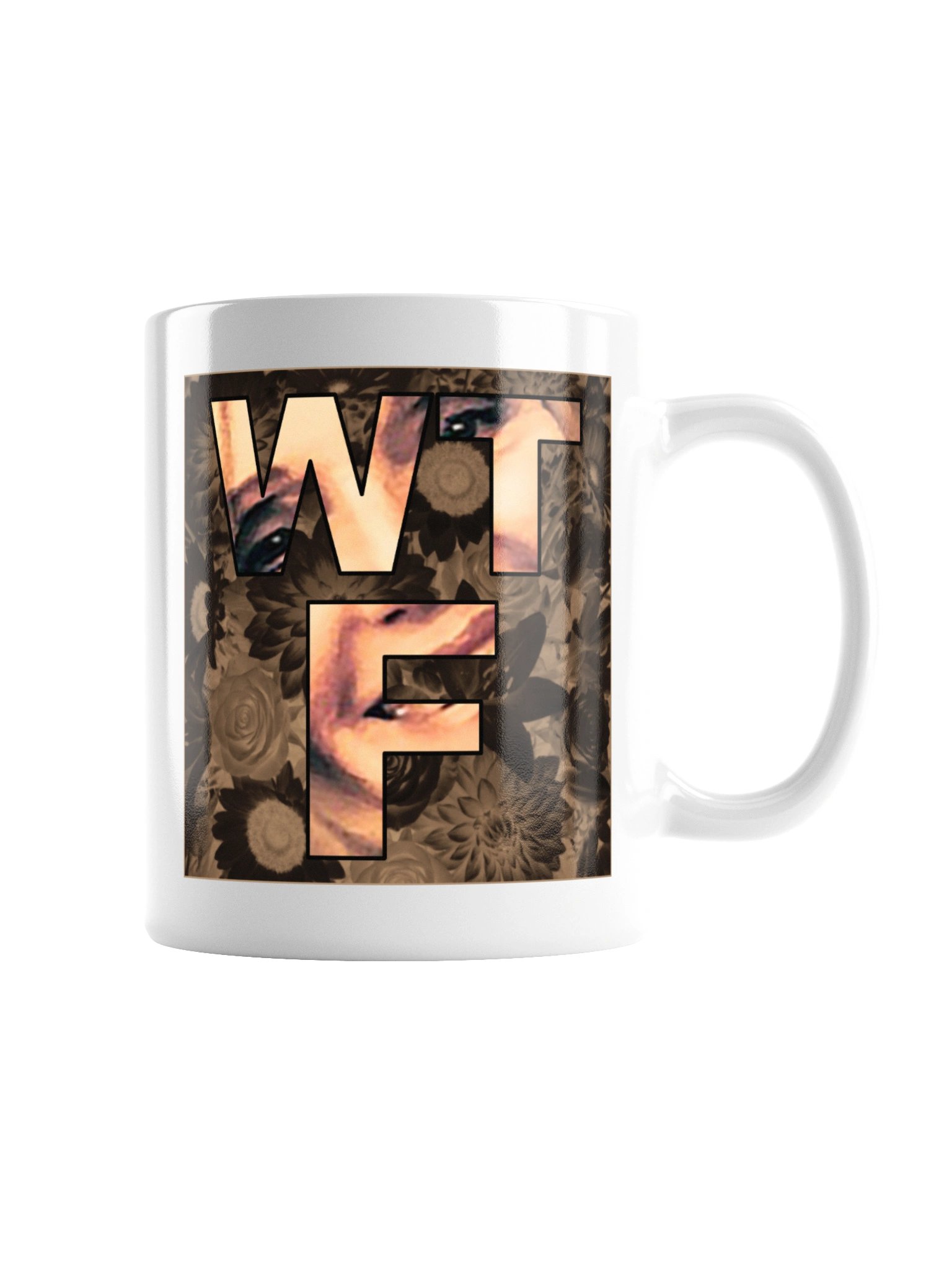 WTF Single Cover Art Mug (w/o artist name) product image (6)