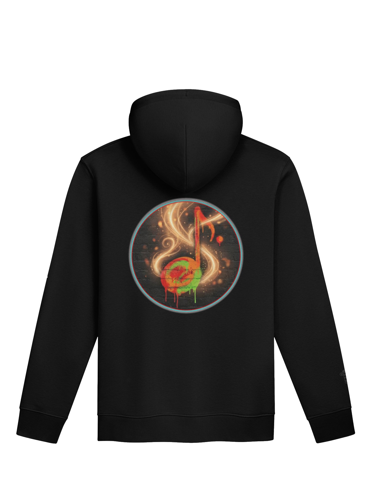 ONE KING Brothers 100% Organic Cotton Premium Street Hoodie with embroidered sleeve logo product image (1)
