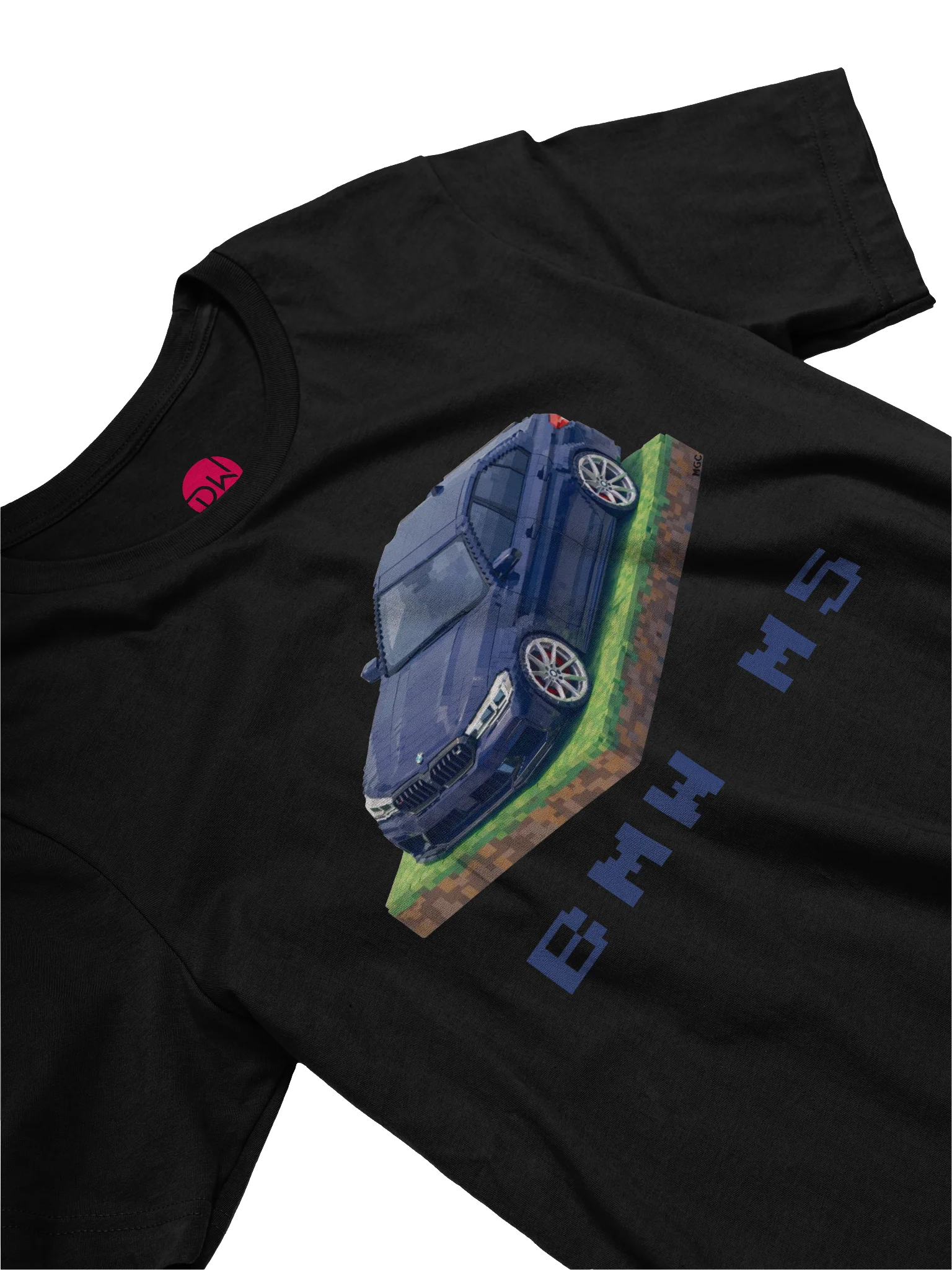 Blue BMW M5 F90 Shirt (Pixel, Retro, Minecraft) product image (19)