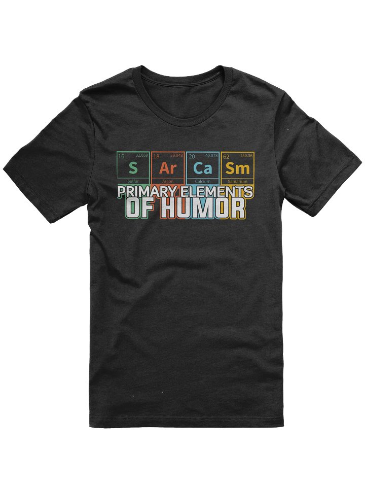Sarcasm - Funny Science T-shirt product image (1)