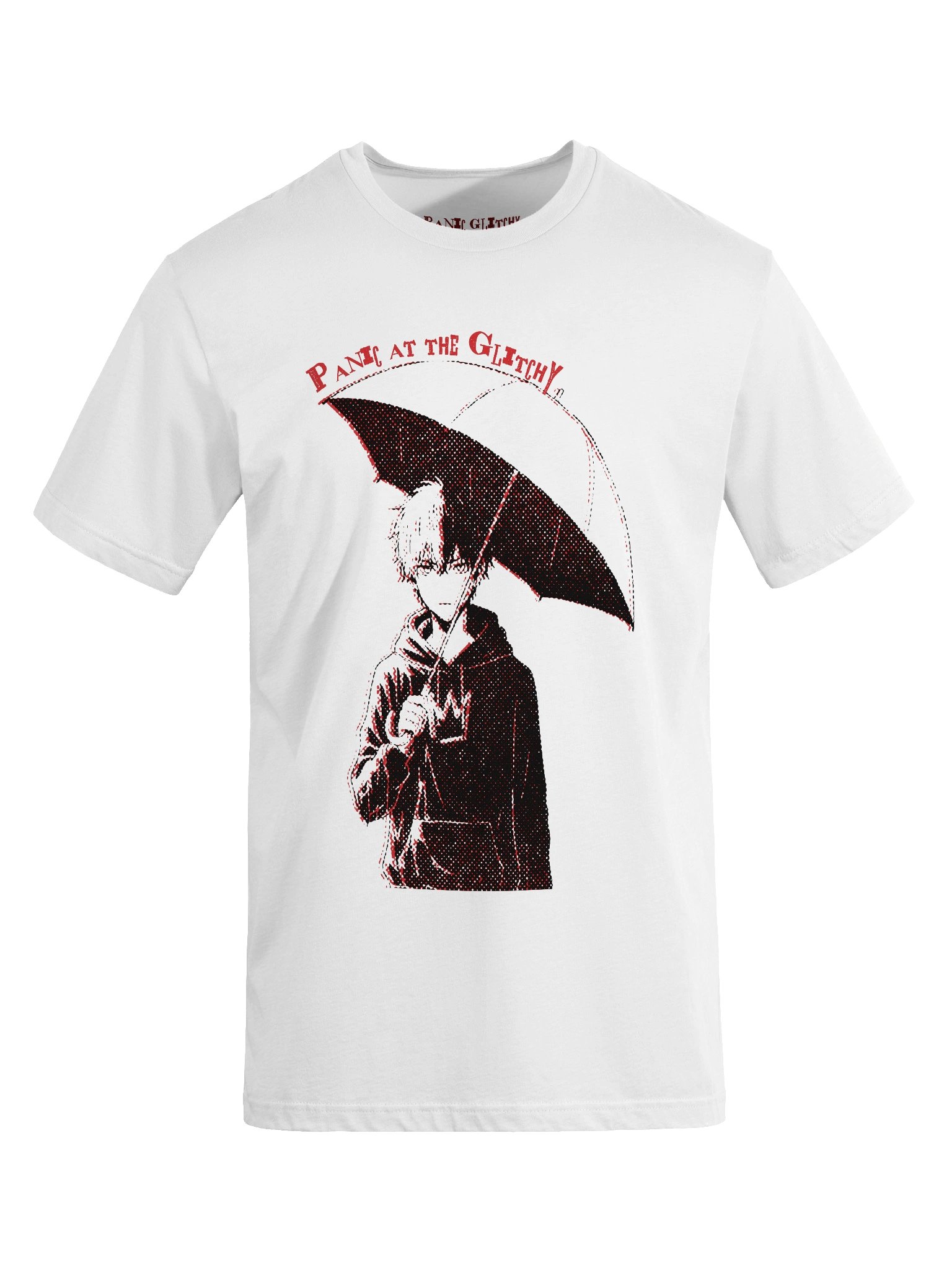 Umbrella Stamp Panic at the Glitchy Supersoft Tee product image (4)