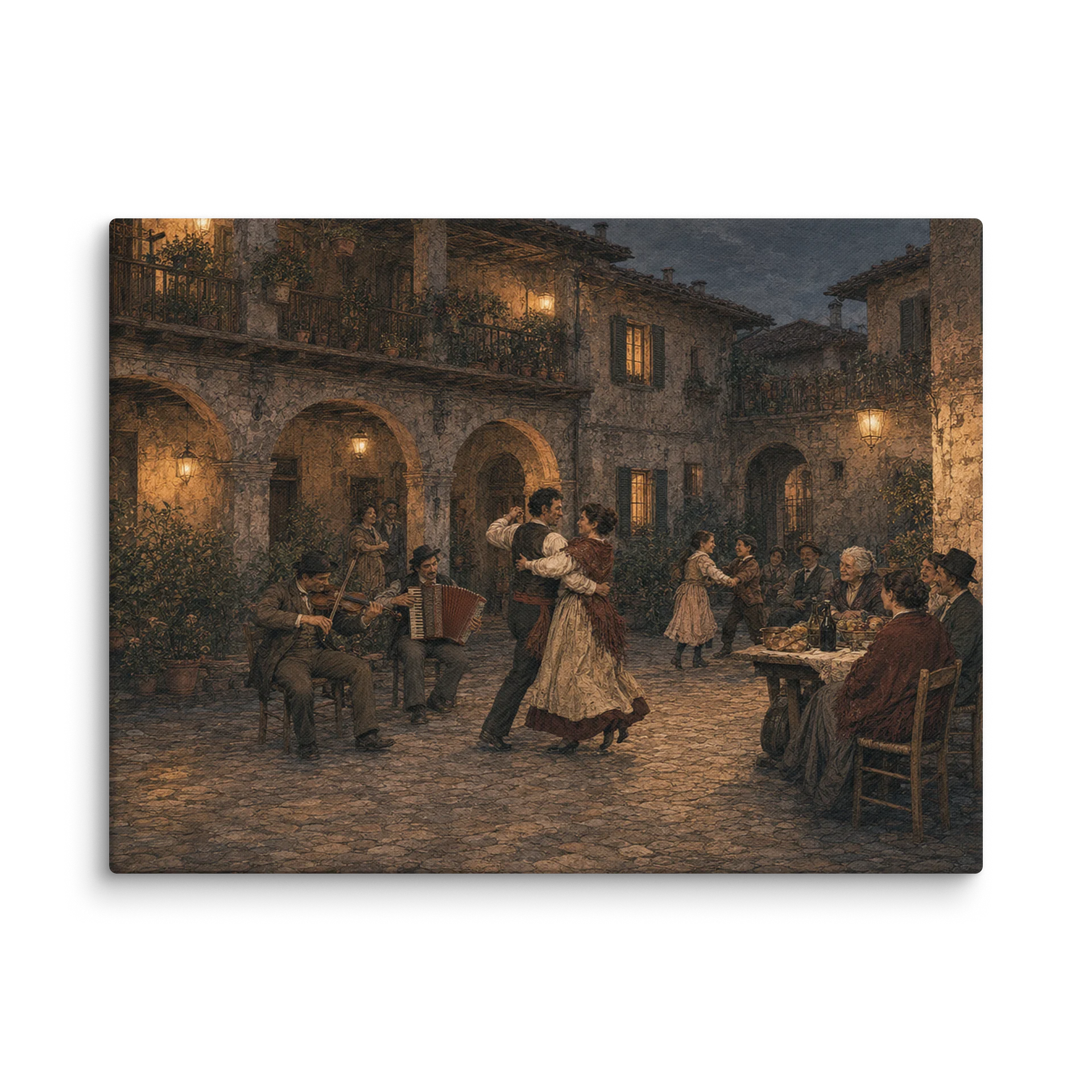 Festa nel Cortile — Gallery Canvas product image (1)