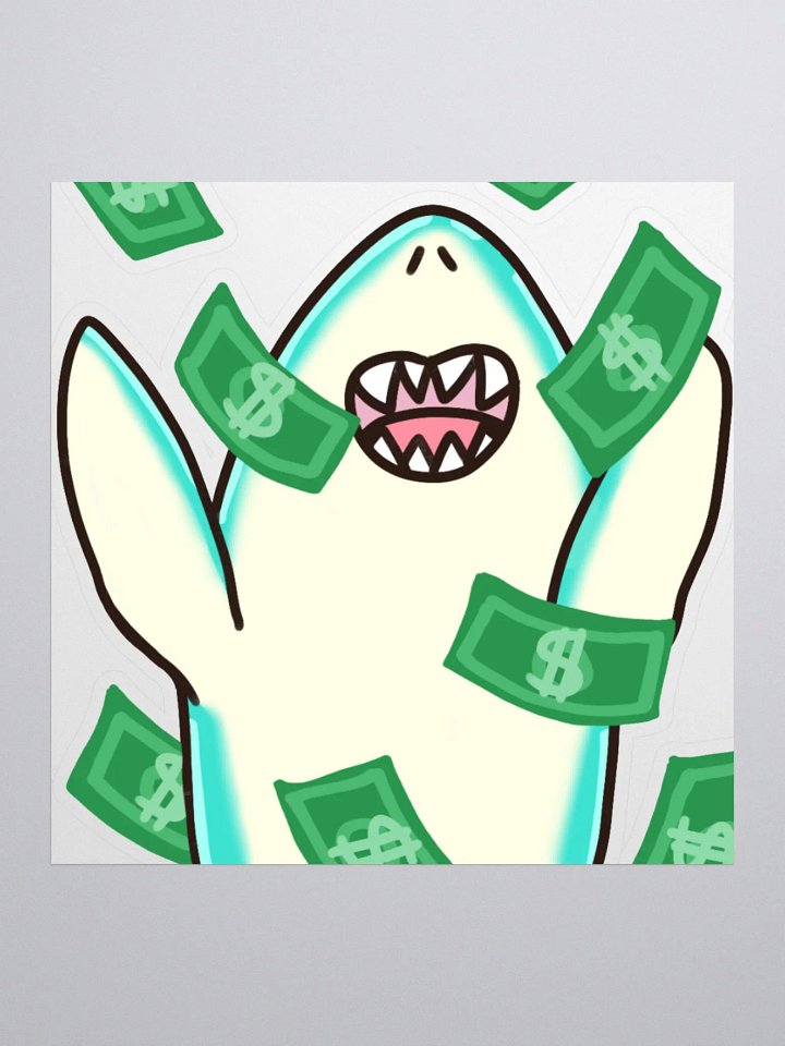 Shark Money Sticker product image (3)