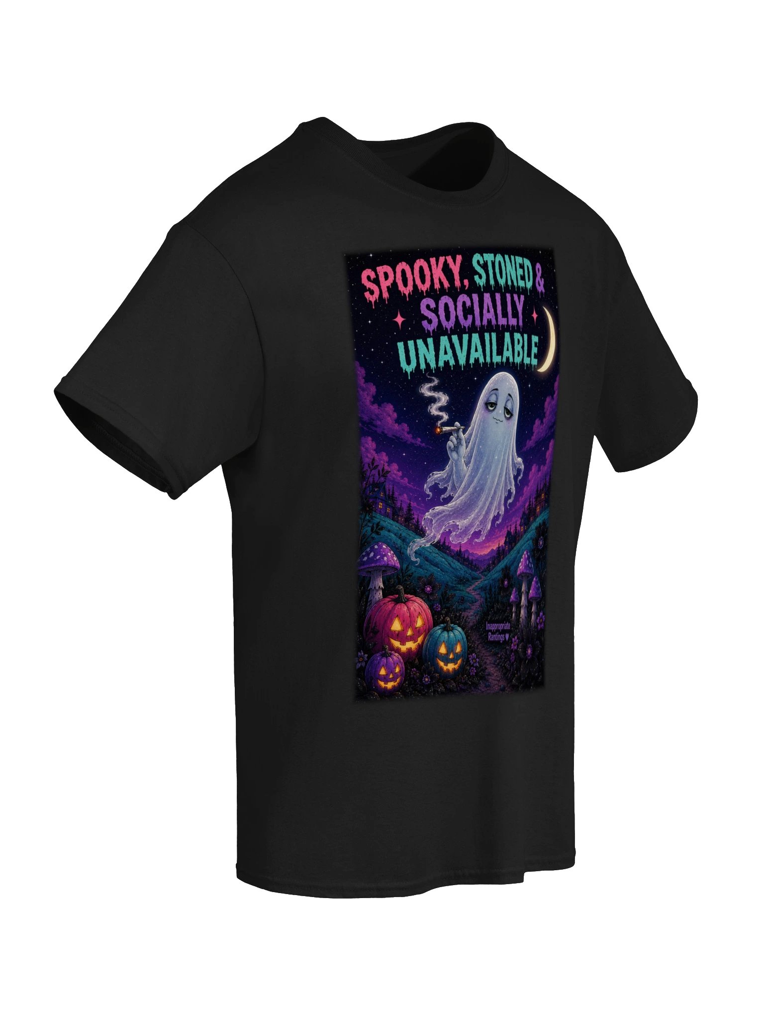 Spooky, Stoned & Socially Unavailable Tee product image (26)