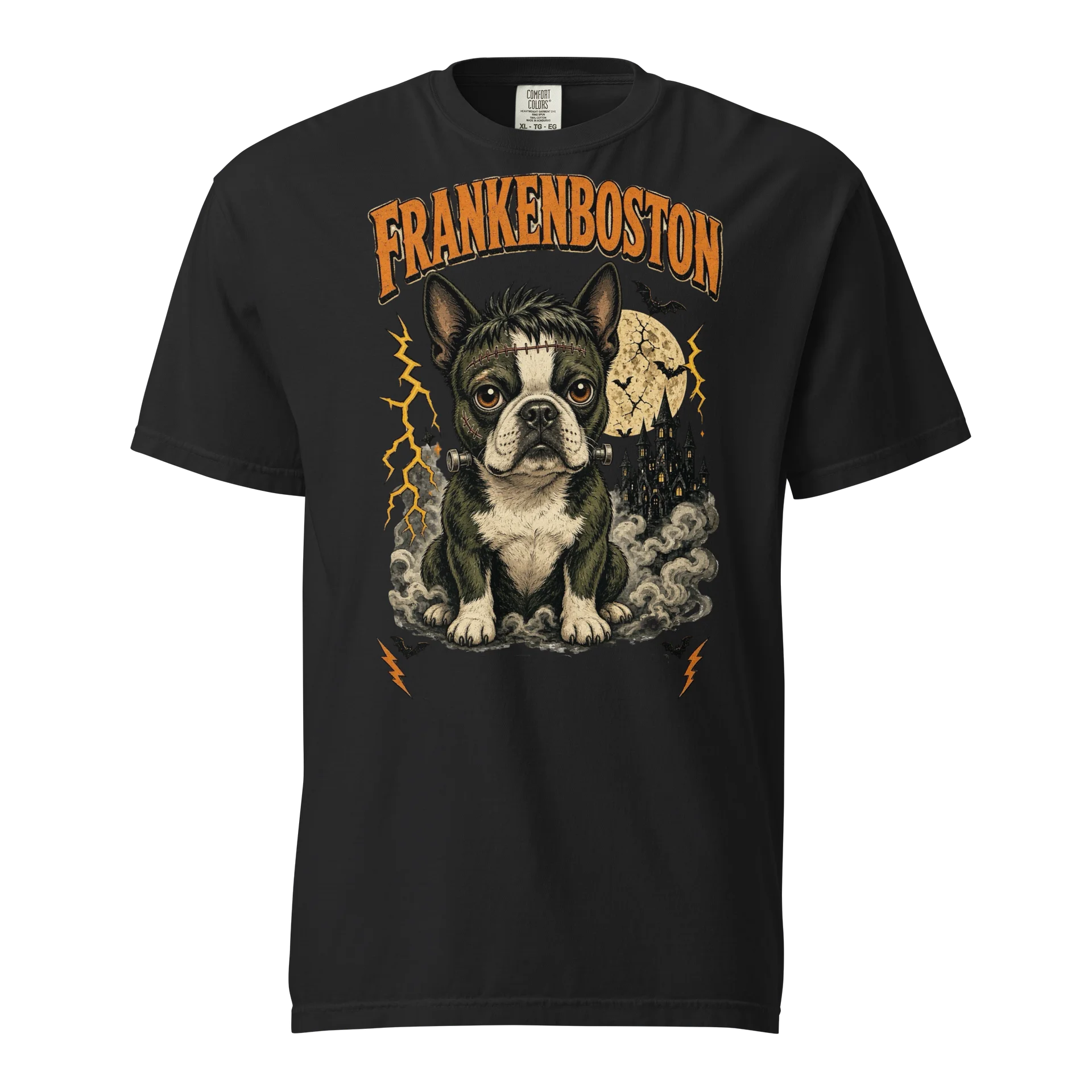 FrankenBoston Spooky Boston Terrier Tee product image (1)