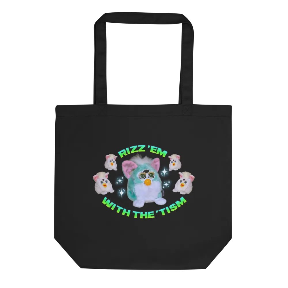 Rizz 'Em With The 'Tism Tote Bag product image (1)
