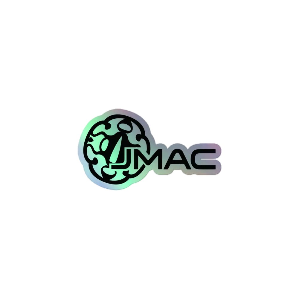 JMAC Holographic Sticker product image (1)